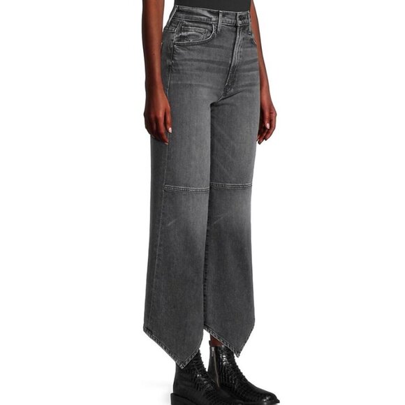 NWT Mother Denim 28 The Dagger Flood In Midnights With Molly - Picture 3 of 8